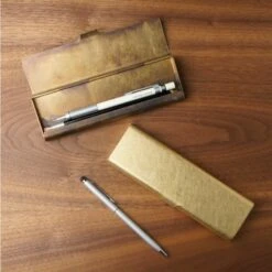 BRASS PEN CASE RUST -Office Supply Store brass pen case rust 745
