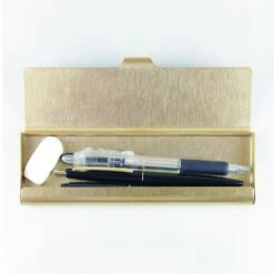 BRASS PEN CASE SOLID -Office Supply Store brass pen case solid 295