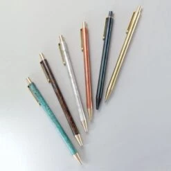 BRASS RETRACTABLE PEN SOLID BRASS -Office Supply Store brass retractable pen solid ballpoint 509