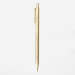 BRASS RETRACTABLE PEN SOLID BRASS -Office Supply Store brass retractable pen solid ballpoint 657