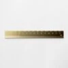 BRASS Ruler -Office Supply Store brass ruler 113
