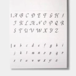 Calligraphy Practice Notebook / Chancery Cursive -Office Supply Store calligraphy practice notebook chancery cursive 588