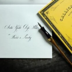 Calligraphy Practice Notebook / Chancery Cursive -Office Supply Store calligraphy practice notebook chancery cursive 598