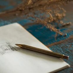 Classic Revolve-Mechanical Pencil(Brass) -Office Supply Store classic revolve mechanical pencilbrass pencil 485