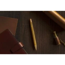 Classic Revolve-Mechanical Pencil(Brass) -Office Supply Store classic revolve mechanical pencilbrass pencil 502