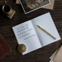 Classic Revolve-Slim Ballpoint Pen(Brass) -Office Supply Store classic revolve slim ballpoint penbrass pen 889