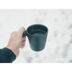 Mugr Charc (ceramic, Walnut Wood) -Office Supply Store mugr charc ceramic walnut wood coffee accessories 211