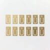 Numbered Brass Clip Set -Office Supply Store numbered brass clip set 587