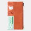 TRAVELER'S Notebook Cotton Zipper Case Orange -Office Supply Store travelers notebook cotton zipper case orange pocket 790