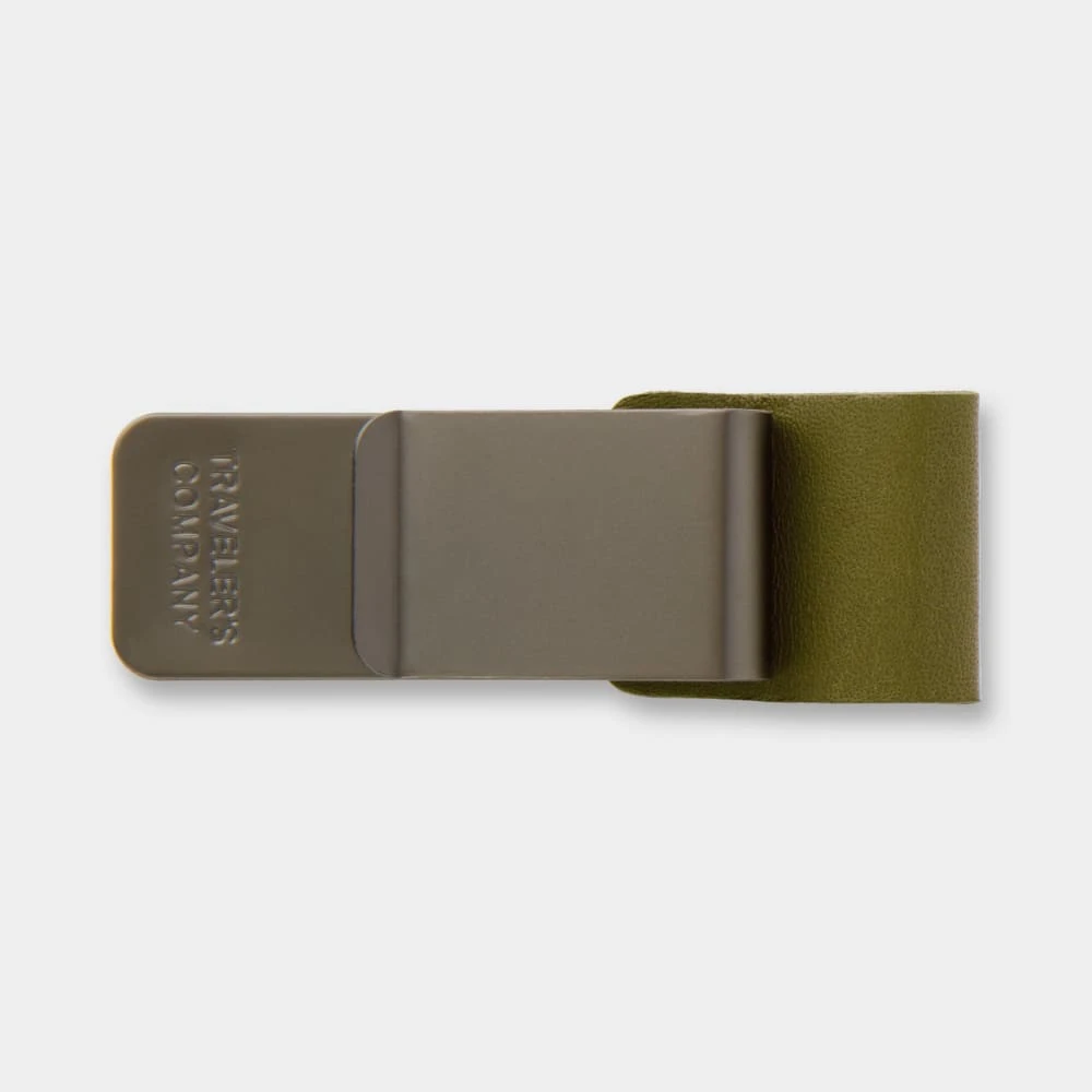 TRAVELER’S Notebook Olive Pen Holder 8 TRAVELER’S Notebook Olive Pen Holder - Image 6