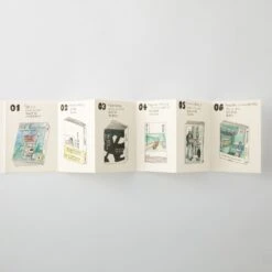 TRAVELER’S Notebook Passport Size Refill Accordion Fold Paper -Office Supply Store travelers notebook passport size refill accordion fold paper 266