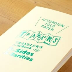 TRAVELER'S Notebook Refill Accordion Fold Paper -Office Supply Store travelers notebook refill accordion fold paper 475
