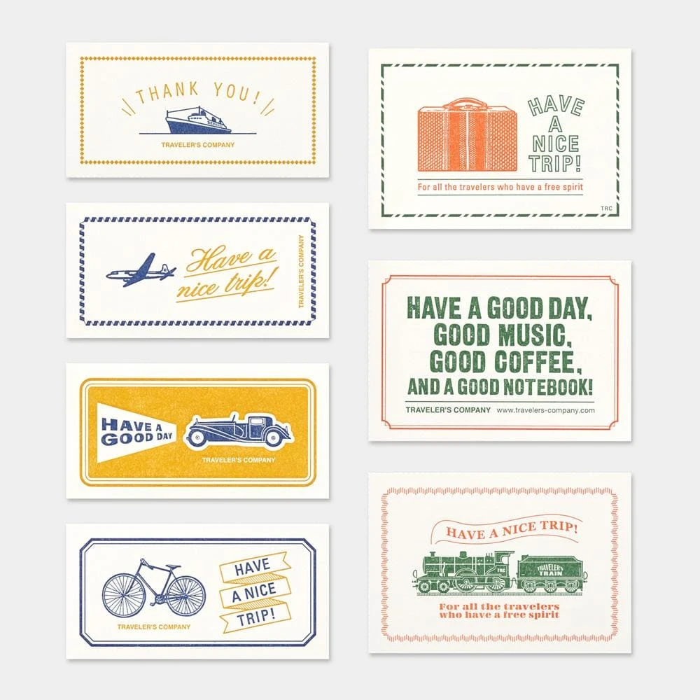 TRAVELER'S Notebook Refill Message Card 14 TRAVELER'S Notebook Refill Message Card - Image 12