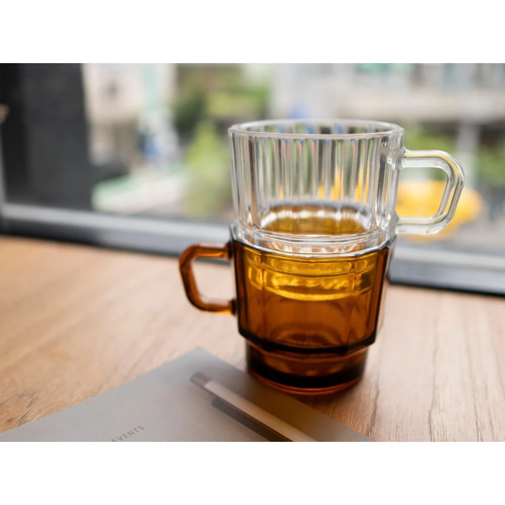 W Glass Amber (recycled Glass - Mug For Water) 19 W Glass Amber (recycled Glass - Mug For Water) - Image 18