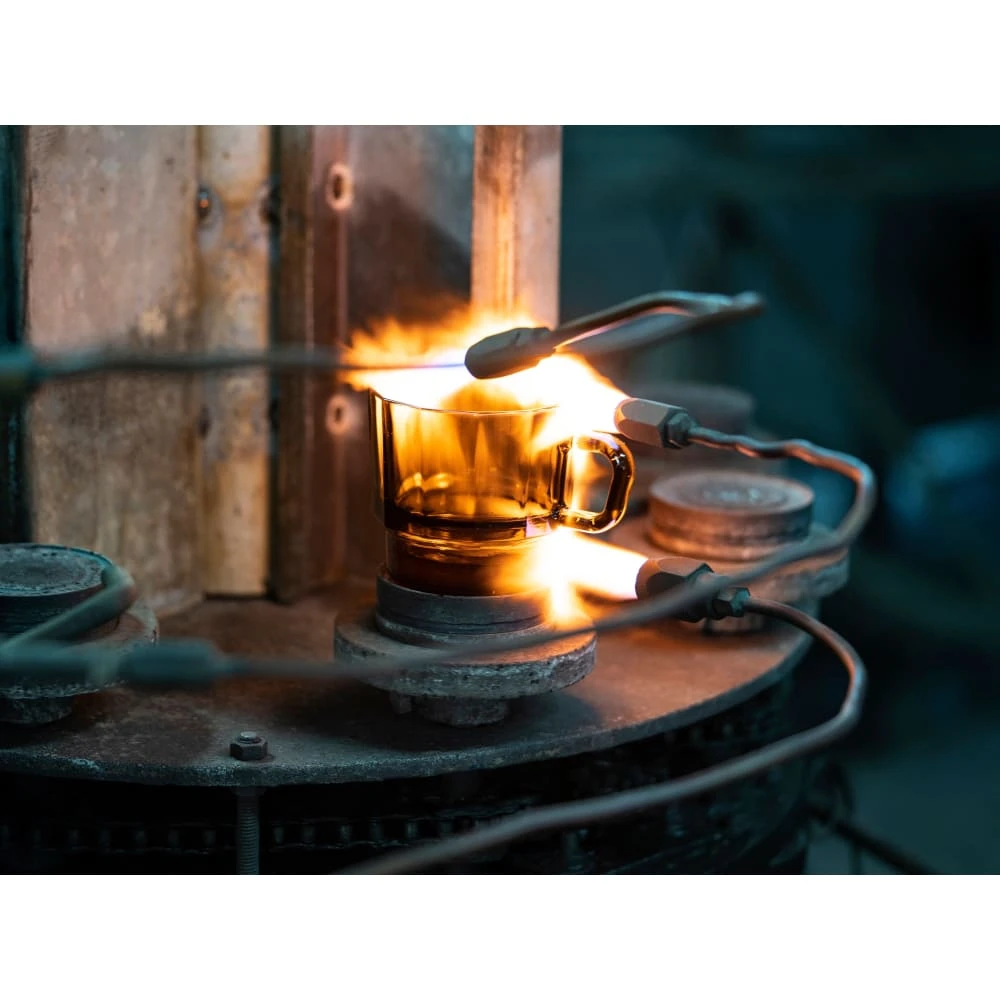 W Glass Amber (recycled Glass - Mug For Water) 6 W Glass Amber (recycled Glass - Mug For Water) - Image 5