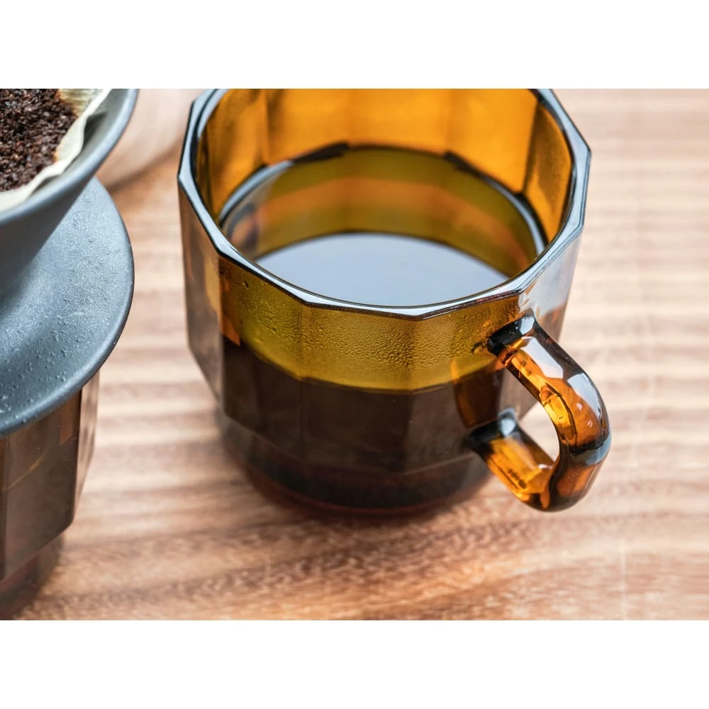 W Glass Amber (recycled Glass - Mug For Water) 13 W Glass Amber (recycled Glass - Mug For Water) - Image 12