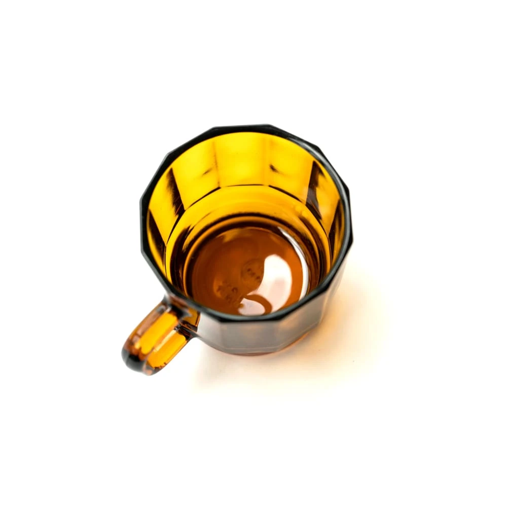 W Glass Amber (recycled Glass - Mug For Water) 4 W Glass Amber (recycled Glass - Mug For Water) - Image 3
