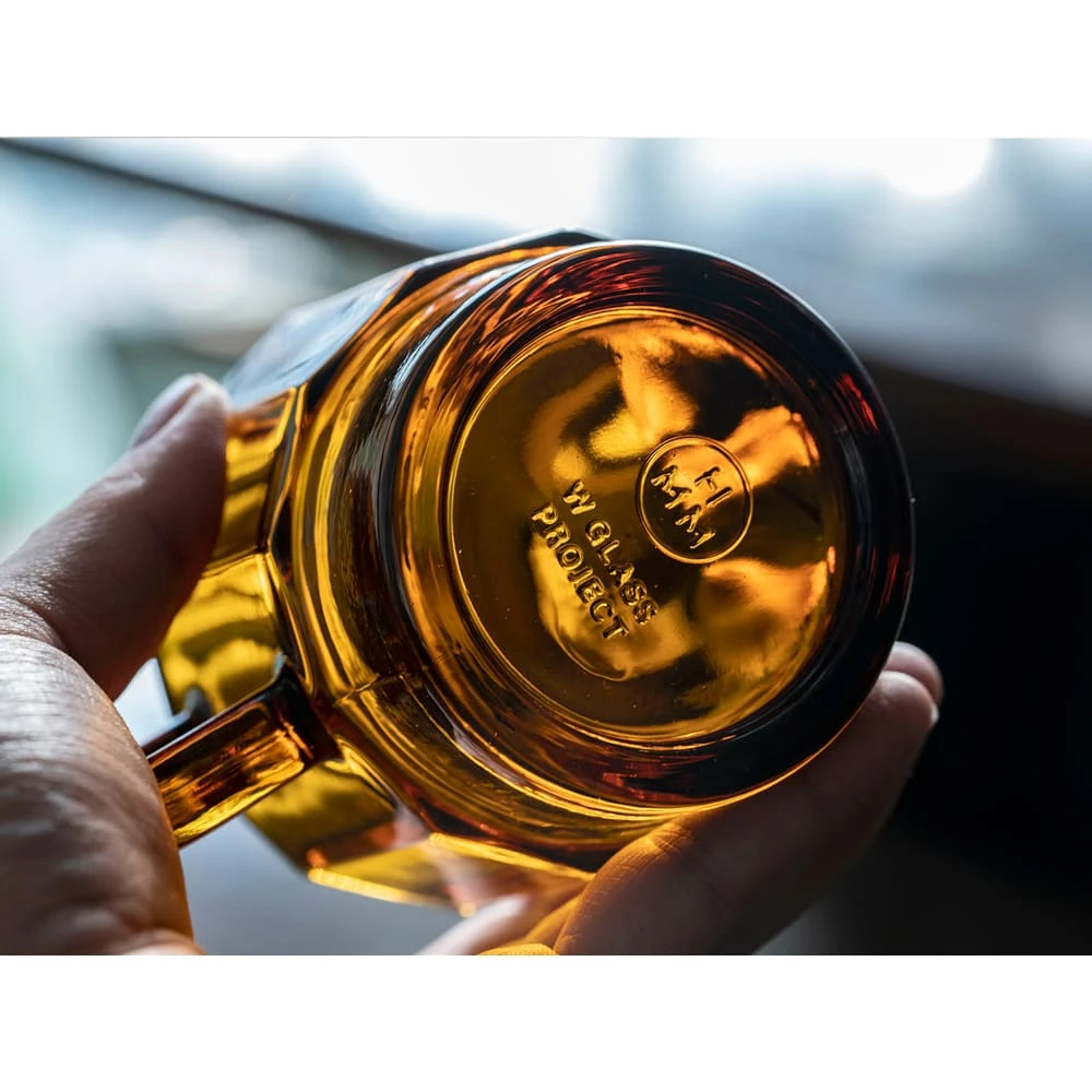 W Glass Amber (recycled Glass - Mug For Water) 10 W Glass Amber (recycled Glass - Mug For Water) - Image 9