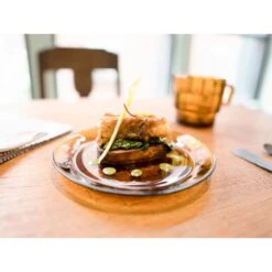 Woven Plate (recycled Glass) 27 Woven Plate (recycled Glass) -Office Supply Store woven plate recycled glass tableware 644