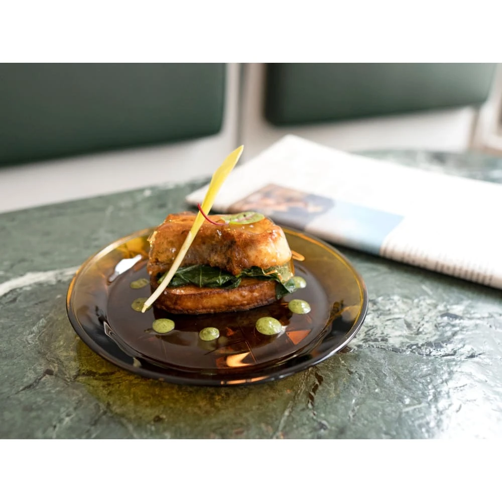 Woven Plate (recycled Glass) 5 Woven Plate (recycled Glass) - Image 3